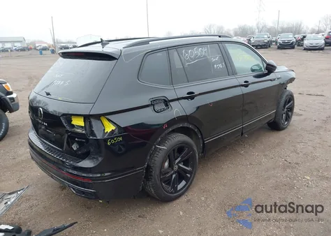 2024 Volkswagen Tiguan 2.0T Se R-Line Black from USA, damaged, VIN 3VV8B7AX9RM203482